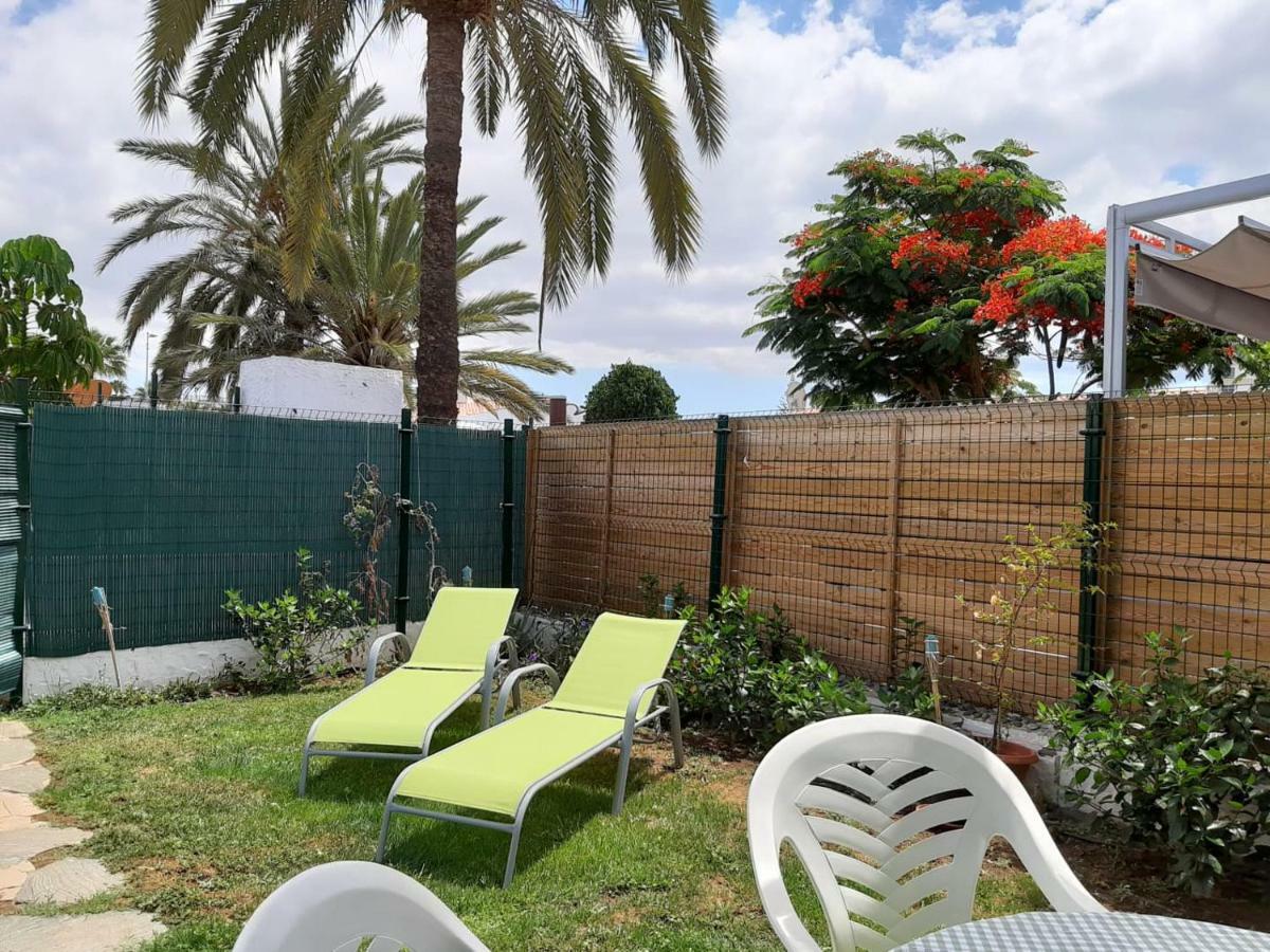 Bungalow With Private Garden Nex To Yumbo Center Villa Maspalomas  Eksteriør bilde